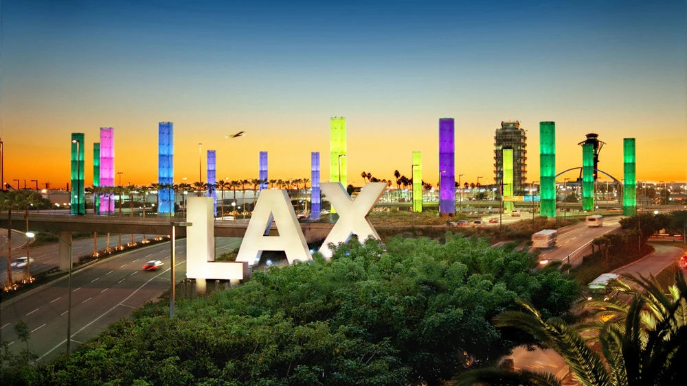 Entry to LAX Airport