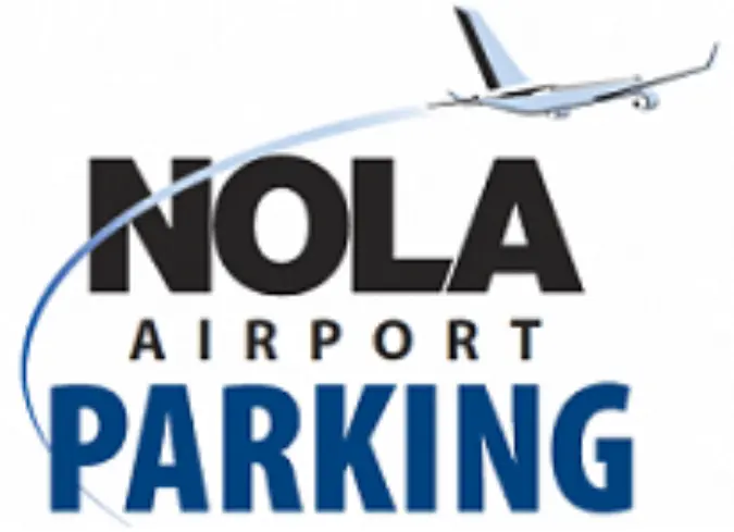 nola airport parking logo